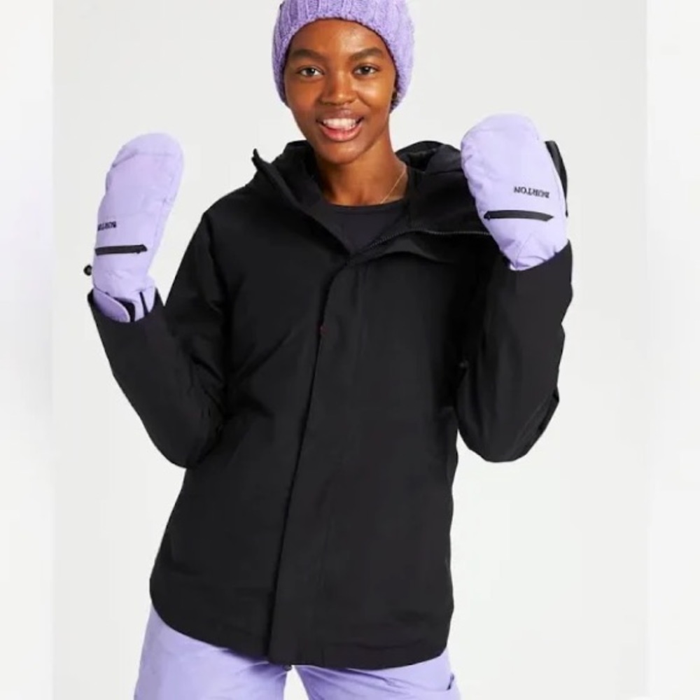 Burton Gore Tex Powline Snowboard Jacket Black size Large